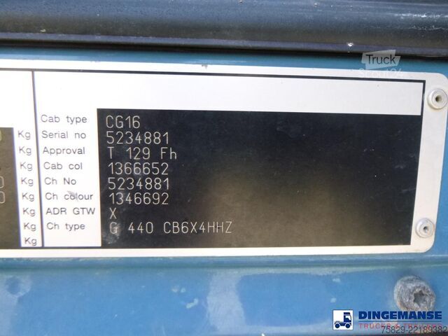 Saugfahrzeug Scania G 440 6X4 Saugbagger / vacuum excavator