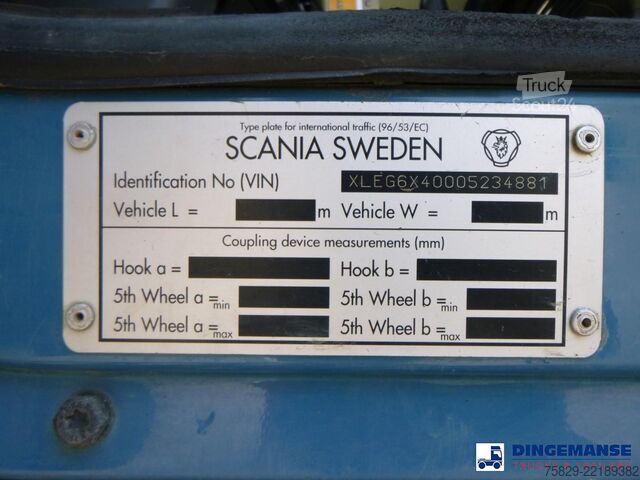 Saugfahrzeug Scania G 440 6X4 Saugbagger / vacuum excavator