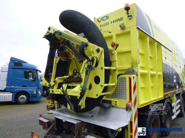Засмукващо превозно средство Iveco Trakker 450 8x4 MTS vacuum excavator / Saugbagger
