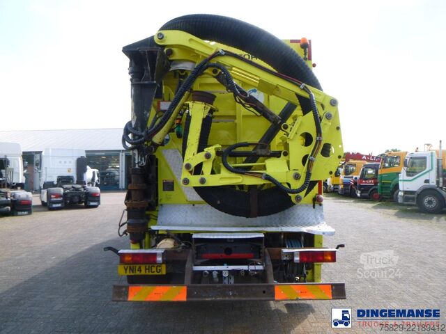 Засмукващо превозно средство Iveco Trakker 500 8x4 MTS vacuum excavator / Saugbagger