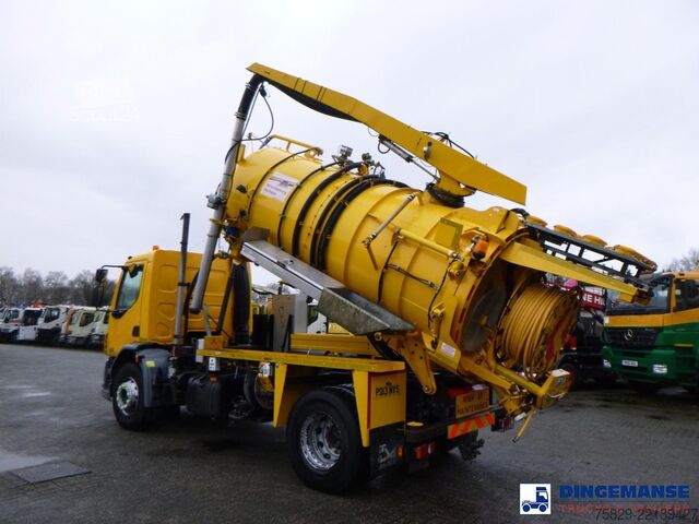 Засмукващо превозно средство D.A.F. LF 55.220 4X2 RHD Whale vacuum tank 8.1 m3