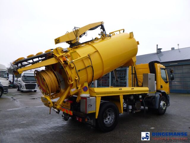 Засмукващо превозно средство D.A.F. LF 55.220 4X2 RHD Whale vacuum tank 8.1 m3