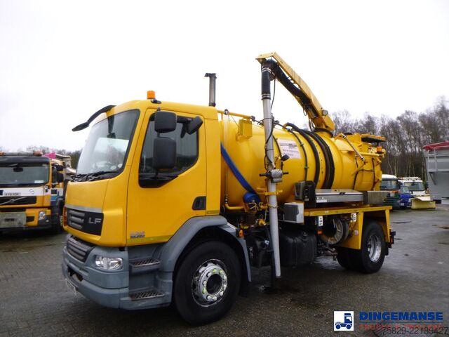Засмукващо превозно средство D.A.F. LF 55.220 4X2 RHD Whale vacuum tank 8.1 m3