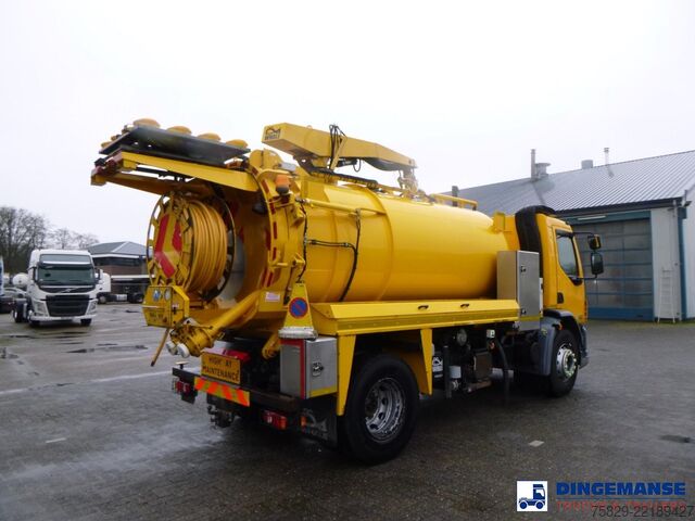 Засмукващо превозно средство D.A.F. LF 55.220 4X2 RHD Whale vacuum tank 8.1 m3