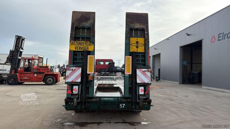 Dieplader Schwarzmüller T4 G01VBN1 (40.000 KG / BLATGEFEDERT / VERBR AU...