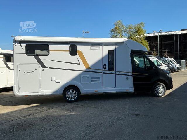 Halvintegrerad husbil EURA MOBIL PROFILA T 726 EB CAM PANO NAVI FLA SpurH