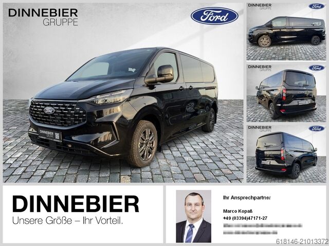 Minibus FORD TOURNEO CUSTOM 320 L2 Titanium 125 kW CAM LED LM