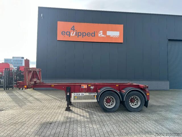 Van Hool 2 AXLE 20FT TIPPING-CHASSIS / TWIN-TIRES / BPW ...