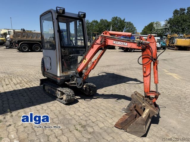 Miniescavatore KUBOTA KX 41-2c, S.W.S., Löffelpaket, Schild