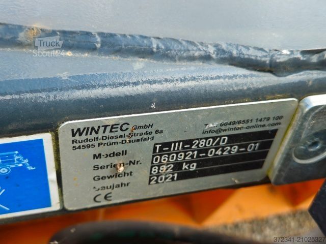 Remorque  Streumaschine TB 1500