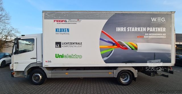 Box van MERCEDES-BENZ Atego 816 - Koffer/LBW - TÜV: 11-2026 - Euro 5