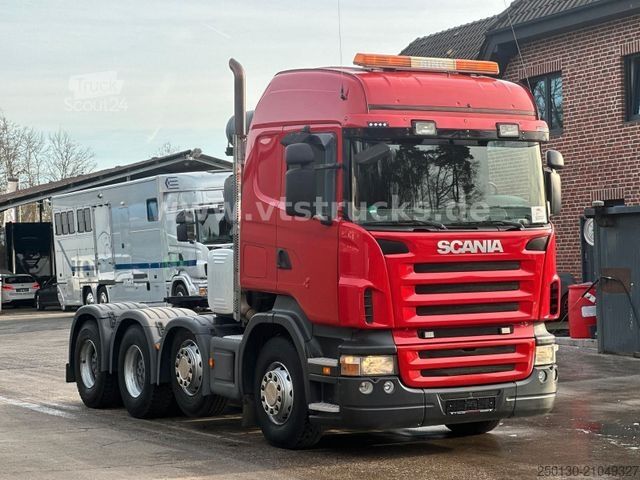 Camion poids lourd SCANIA R580 8x4/4 Retarder/ Hydraulik/ Lenk&Lift