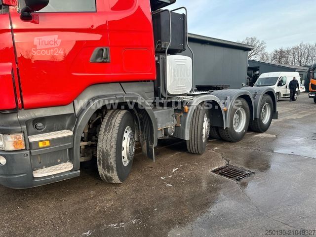 Camion poids lourd SCANIA R580 8x4/4 Retarder/ Hydraulik/ Lenk&Lift