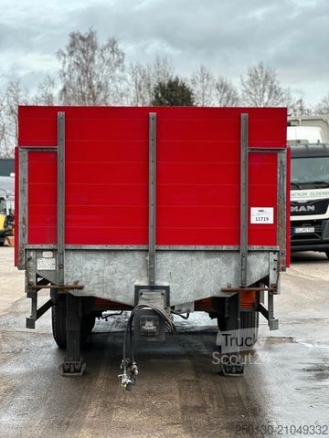 Open trailer  2.Achs-Tandem AH Pritsche  Bordwänden  & Rungen