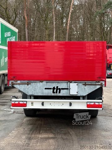 Open trailer  2.Achs-Tandem AH Pritsche  Bordwänden  & Rungen