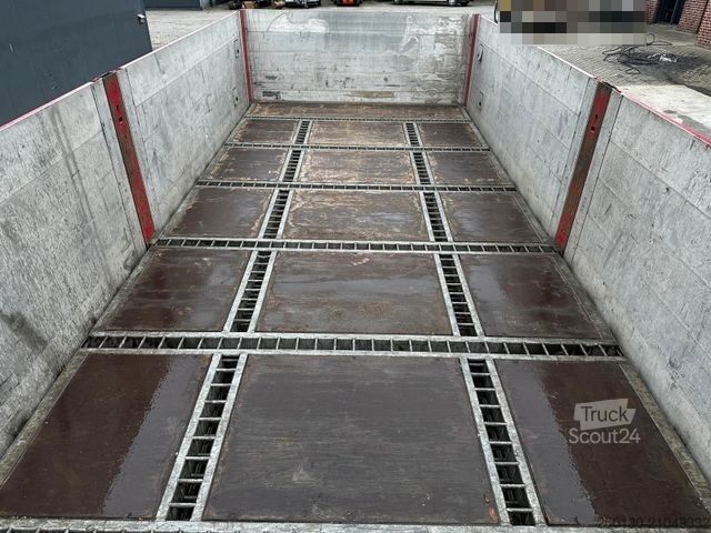 Open trailer  2.Achs-Tandem AH Pritsche  Bordwänden  & Rungen