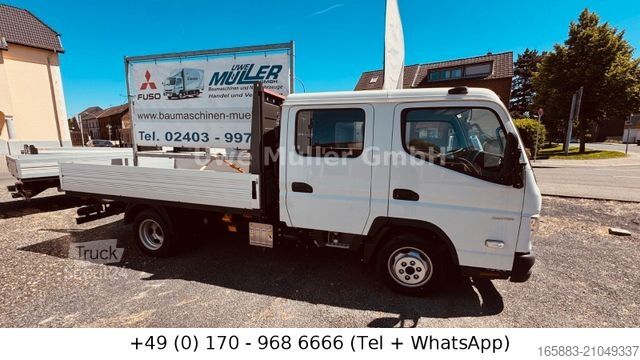 Pick-up bestelwagen FUSO Canter 3 C 15 Doppelkabine + Pritsche