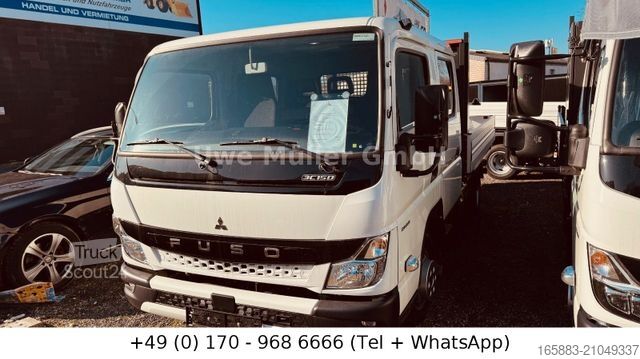 Pick-up bestelwagen FUSO Canter 3 C 15 Doppelkabine + Pritsche