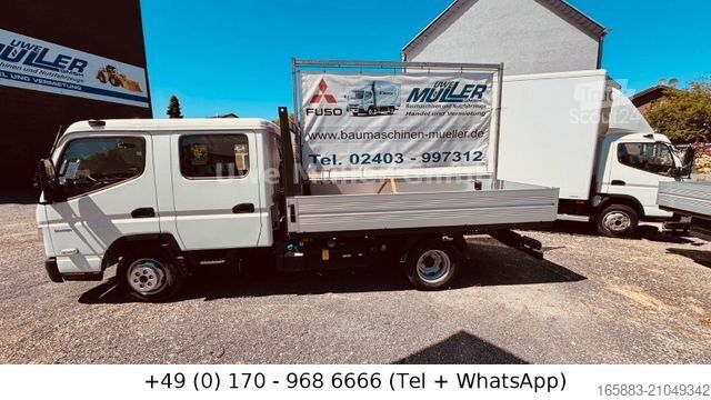 Pick-up bestelwagen FUSO Canter 3 C 15 Doppelkabine + Pritsche