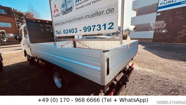 Pick-up bestelwagen FUSO Canter 3 C 15 Doppelkabine + Pritsche