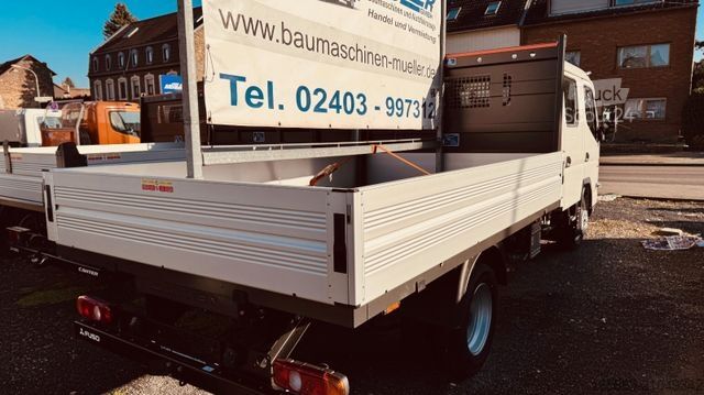 Pick-up bestelwagen FUSO Canter 3 C 15 Doppelkabine + Pritsche