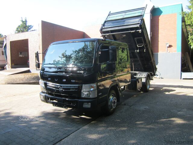 Kippi pakettiauto Mitsubishi 7C18 Fuso Canter DoKa/Kipper 36TKM Klima