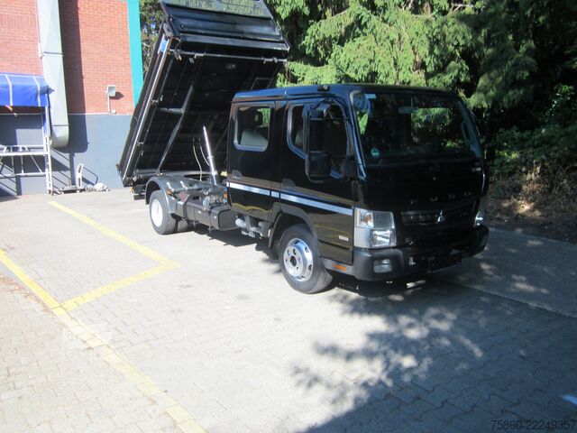 Kippi pakettiauto Mitsubishi 7C18 Fuso Canter DoKa/Kipper 36TKM Klima