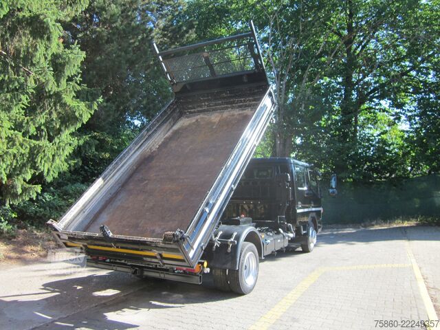 Kippi pakettiauto Mitsubishi 7C18 Fuso Canter DoKa/Kipper 36TKM Klima