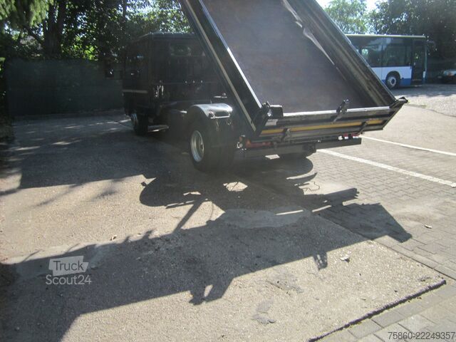 Kippi pakettiauto Mitsubishi 7C18 Fuso Canter DoKa/Kipper 36TKM Klima