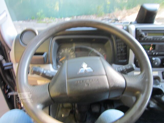 Kippi pakettiauto Mitsubishi 7C18 Fuso Canter DoKa/Kipper 36TKM Klima
