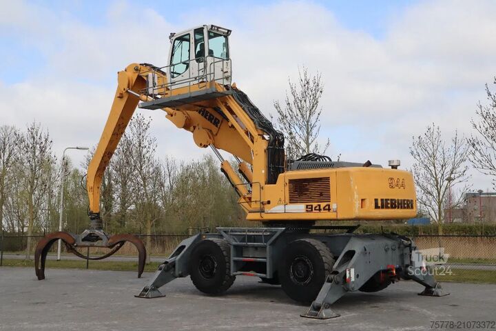 Wheel excavator Liebherr A944 C HD | LOG GRAPPLE | HOLZGREIFER | TIMBER