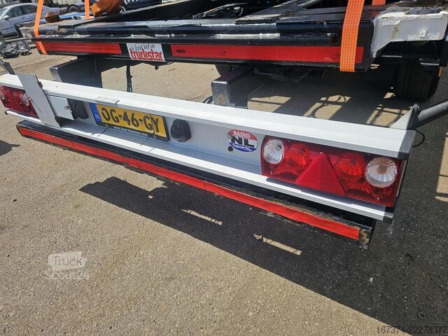 Konttikuljetukset GROENEWEGEN 45.07 CC-12-27 / 45 FT AND 40 FT CHASSIS BPW DI...
