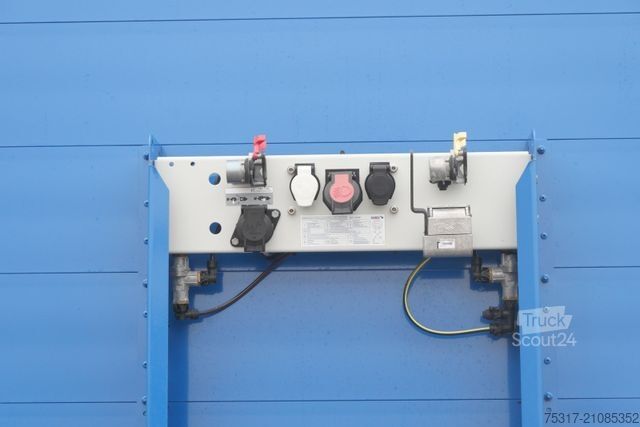 Open semitrailer with tarp SCHMITZ CARGOBULL SCS 24 / LASI 12642 XL /2 x LIFTACHSE /ALUKESSEL