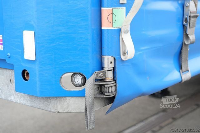 Open semitrailer with tarp SCHMITZ CARGOBULL SCS 24 / LASI 12642 XL /2 x LIFTACHSE /ALUKESSEL