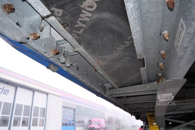 Open semitrailer with tarp SCHMITZ CARGOBULL SCS 24 / LASI 12642 XL /2 x LIFTACHSE /ALUKESSEL
