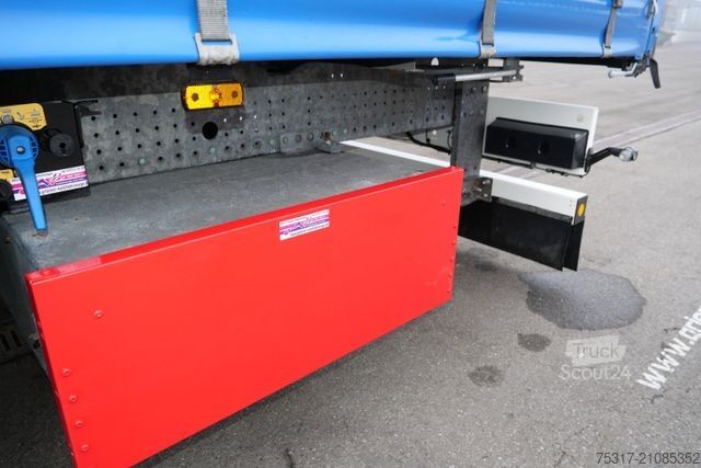 Open semitrailer with tarp SCHMITZ CARGOBULL SCS 24 / LASI 12642 XL /2 x LIFTACHSE /ALUKESSEL