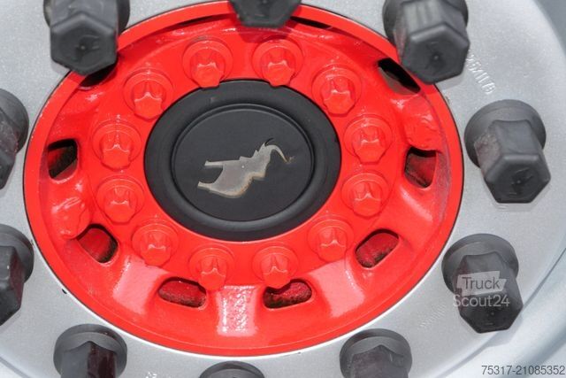 Open semitrailer with tarp SCHMITZ CARGOBULL SCS 24 / LASI 12642 XL /2 x LIFTACHSE /ALUKESSEL