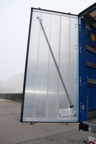 Open semitrailer with tarp SCHMITZ CARGOBULL SCS 24 / LASI 12642 XL /2 x LIFTACHSE /ALUKESSEL