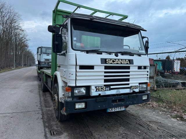 LKW mit Pritsche (offen) SCANIA 113H  360  / 6x2 / BLATT-BLATT / 10 Reifen