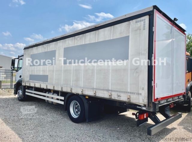 LKW mit Pritsche & Plane MERCEDES-BENZ MB 1836L Antos E6, Klima, Edscha, LBW1,5t