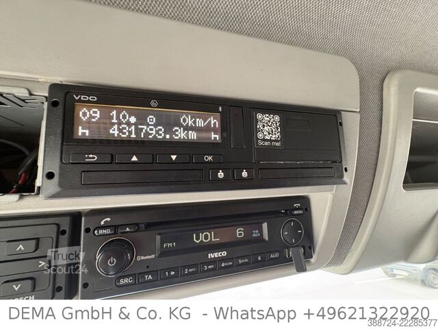 Lastebilchassis IVECO Eurocargo 140E21*Automatik*E6a*3-Sitze*Klima*TÜV