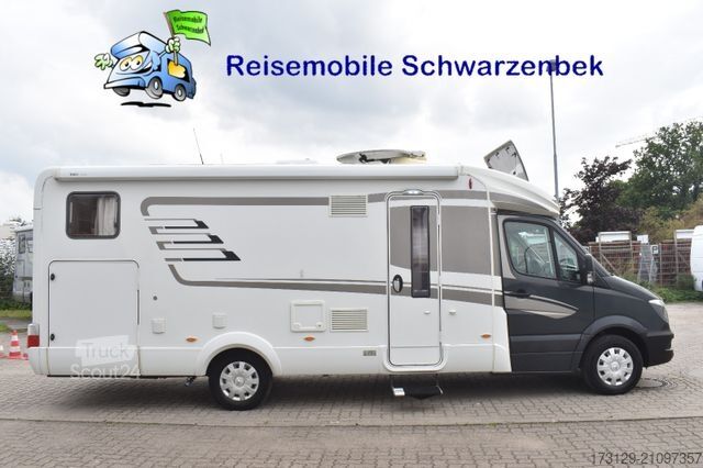 Half-integraal camper HYMER/ERIBA ML-T 620 EINZEL&HUBBETT 2SOLAR AHK SAT LUFTFED.