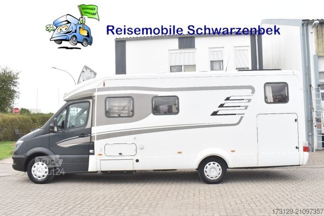 Half-integraal camper HYMER/ERIBA ML-T 620 EINZEL&HUBBETT 2SOLAR AHK SAT LUFTFED.