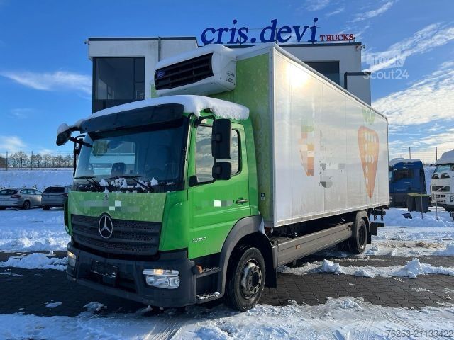 Kühlkoffer-LKW MERCEDES-BENZ Atego 1224 4x2 Carrier Xarios 600T Kühlkoffer LB