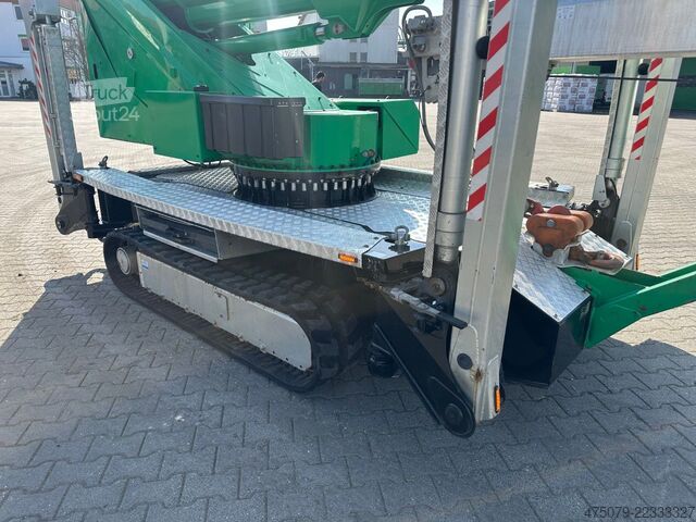 Dodávka s hydraulickým ramenom na podvozku nákladného auta Böcker RK 36-2400 / Raupenkran / UVV NEU