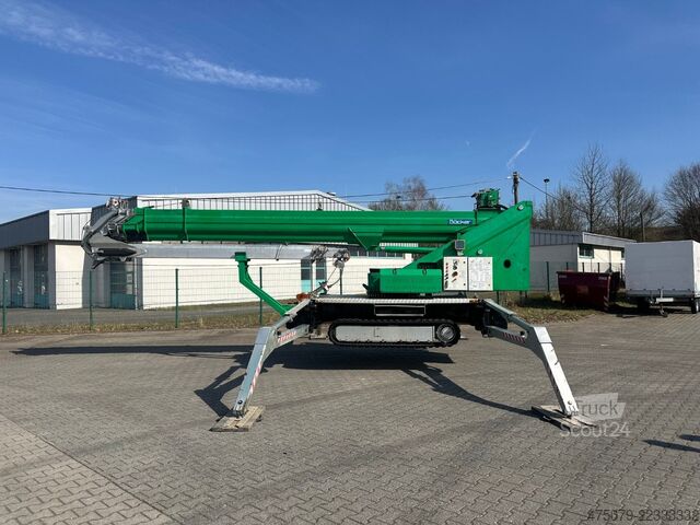 Jeřáb na nákladním automobilu Böcker RK 36-2400 / Raupenkran / UVV NEU