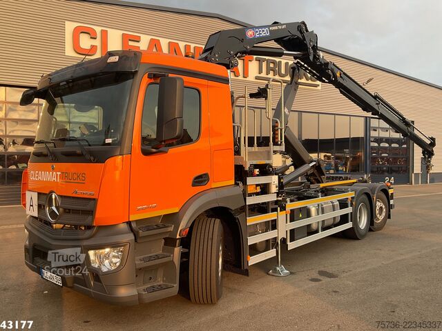 Āķa rokas sistēma Mercedes-Benz Actros 2643 Euro 6 HMF 23 Tonmeter laadkraan