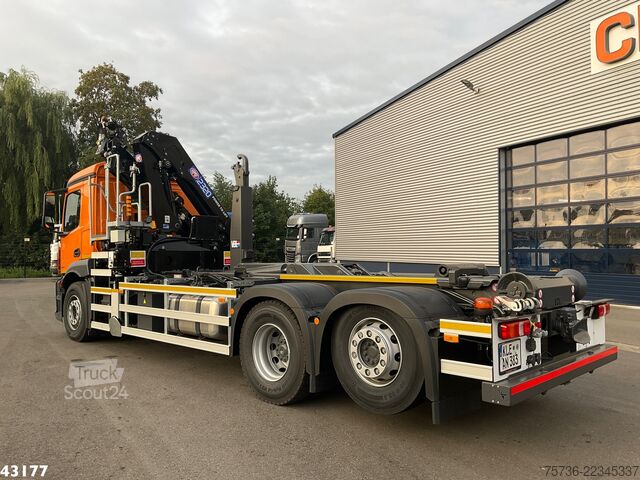 Āķa rokas sistēma Mercedes-Benz Actros 2643 Euro 6 HMF 23 Tonmeter laadkraan