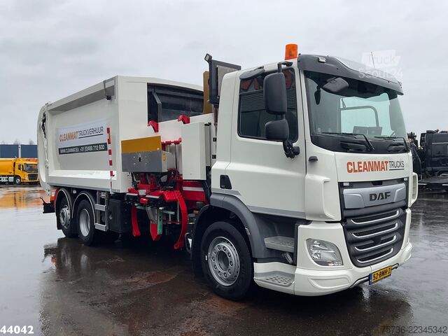 Hulladékgyűjtő jármű DAF FAN CF 300 VDL Translift Flex zijlader