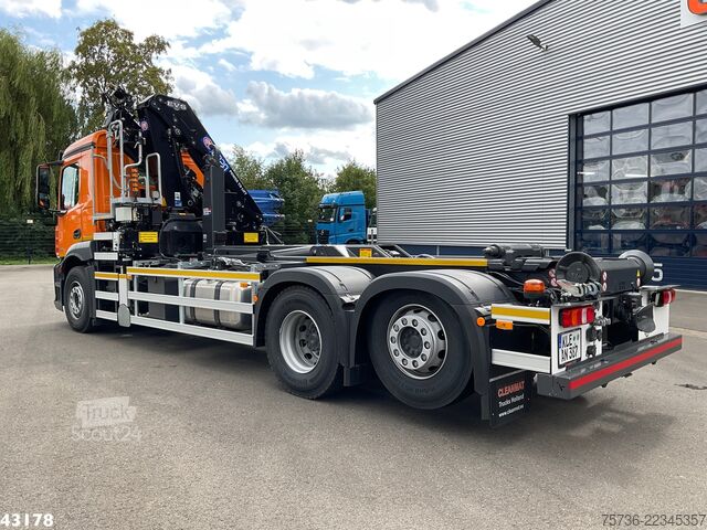 System för krokarm Mercedes-Benz Actros 2643 Euro 6 HMF 23 Tonmeter laadkraan